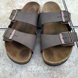 Birkenstock Brown Kids Sandals